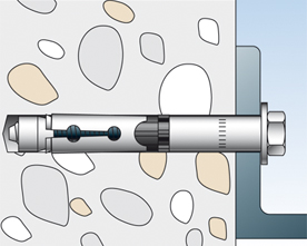 Fischer veiligheidsanker FH II montage - Dhz-proshop, uw doe het zelf specialist